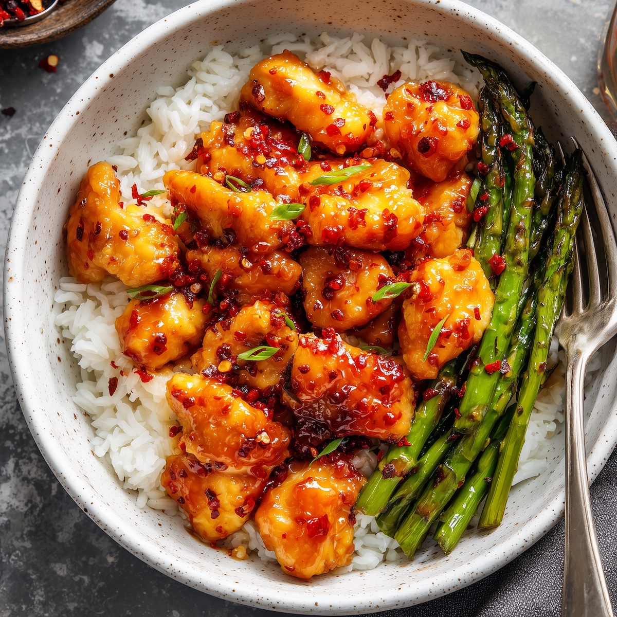 Honey Sriracha Chicken