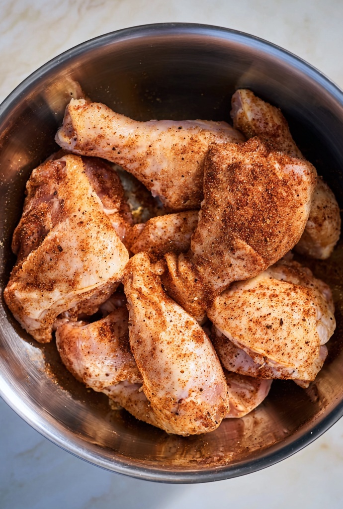 Stewed Chicken and Rice Ingredients