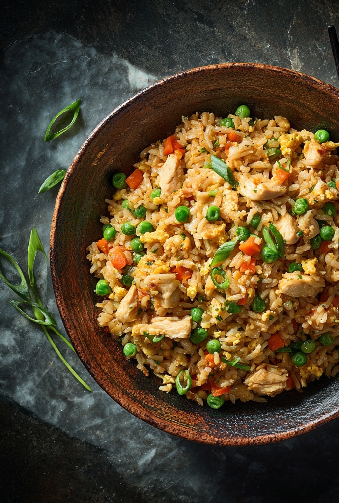 Blackstone Chicken Fried Rice Recipe