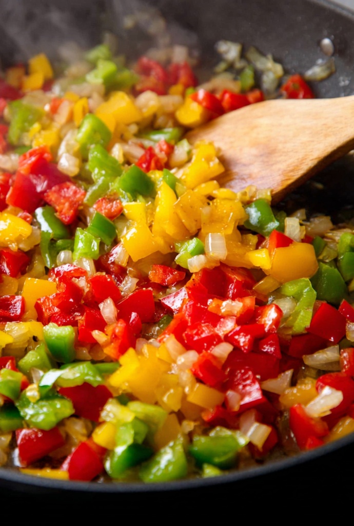 Chicken Fajita Rice Bowl Instruction