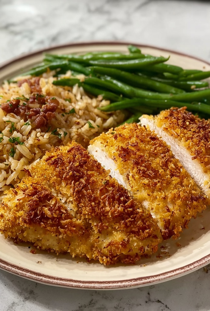 Chicken with Mayo and Parmesan Cheese Recipe