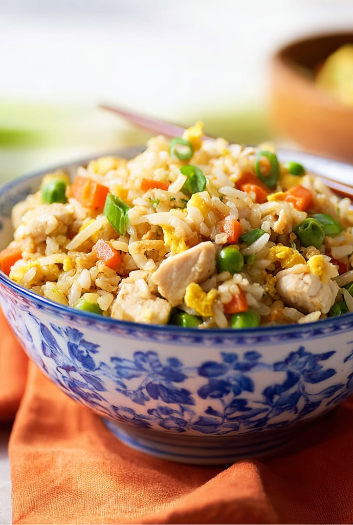 Homemade Chicken Fried Rice Recipe