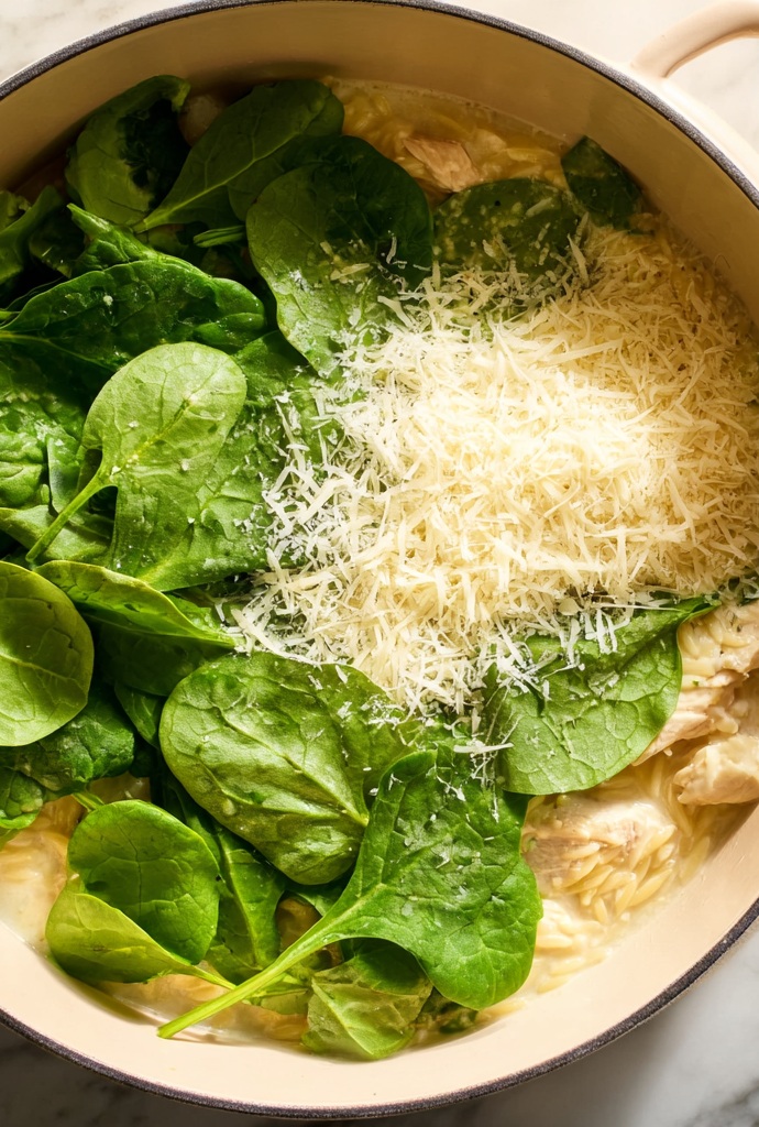 Lemon Chicken Orzo Recipe Instruction