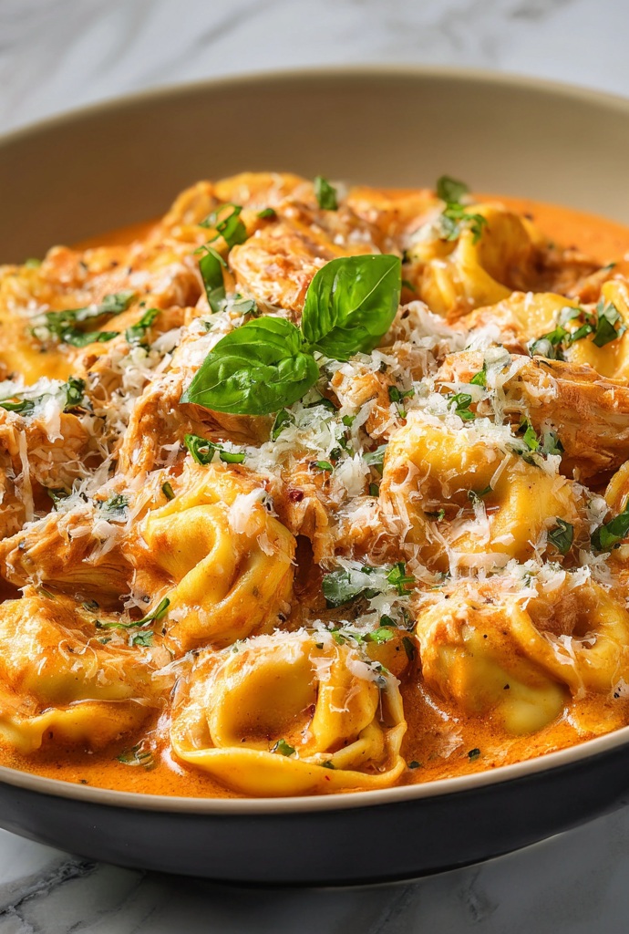 Crockpot Chicken Tortellini Recipe