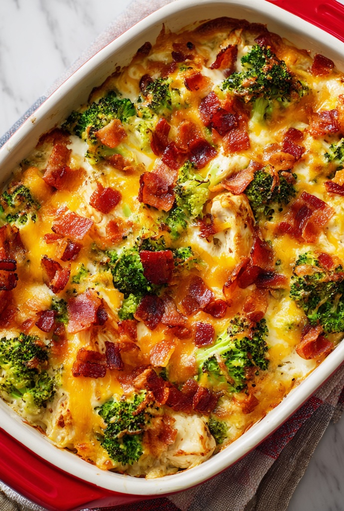 Easy Low Carb Chicken Casserole Instruction