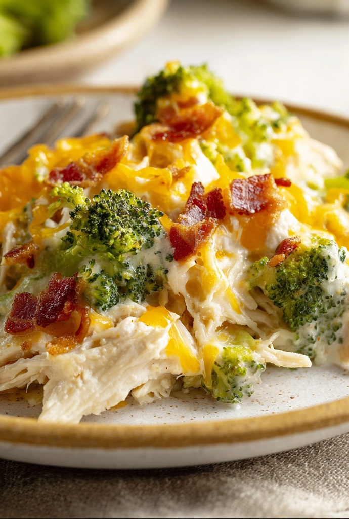 Easy Low Carb Chicken Casserole Recipe