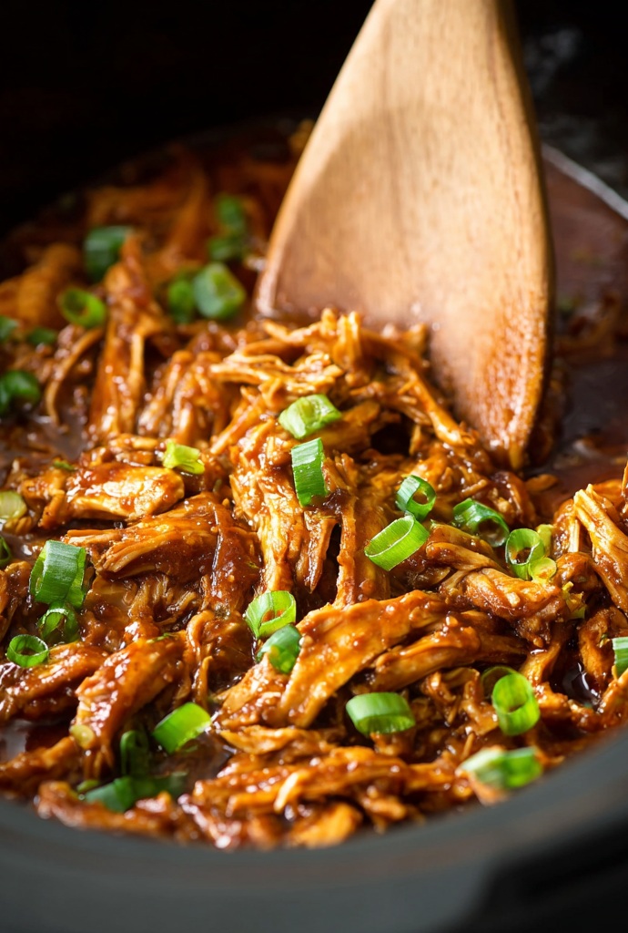 Slow Cooker Honey Garlic Chicken Recipe