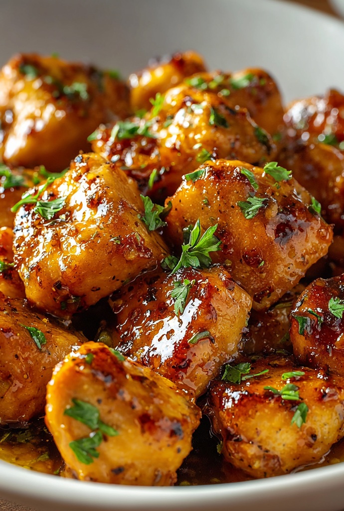 Cowboy Butter Chicken Bites Instruction