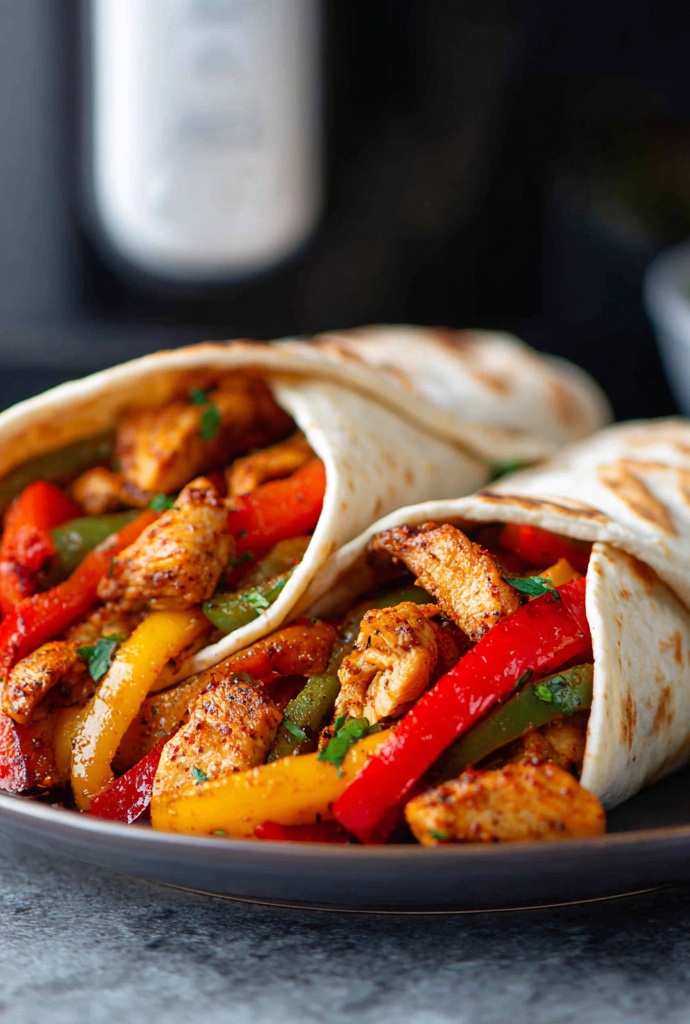 Air Fryer Chicken Fajitas Recipe