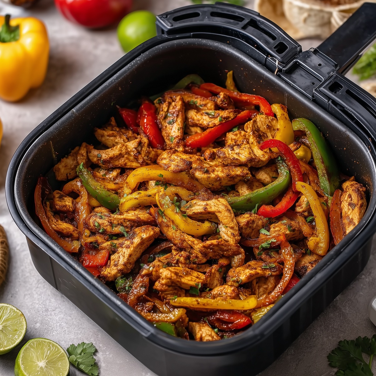 Air Fryer Chicken Fajitas