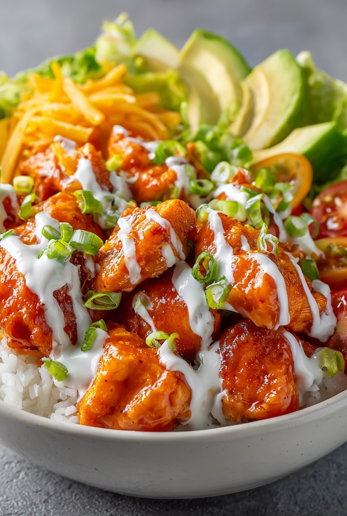Buffalo Chicken Bowls Recipe