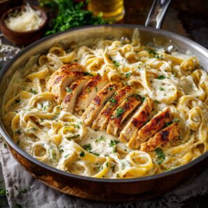 Chicken Fettuccine Alfredo
