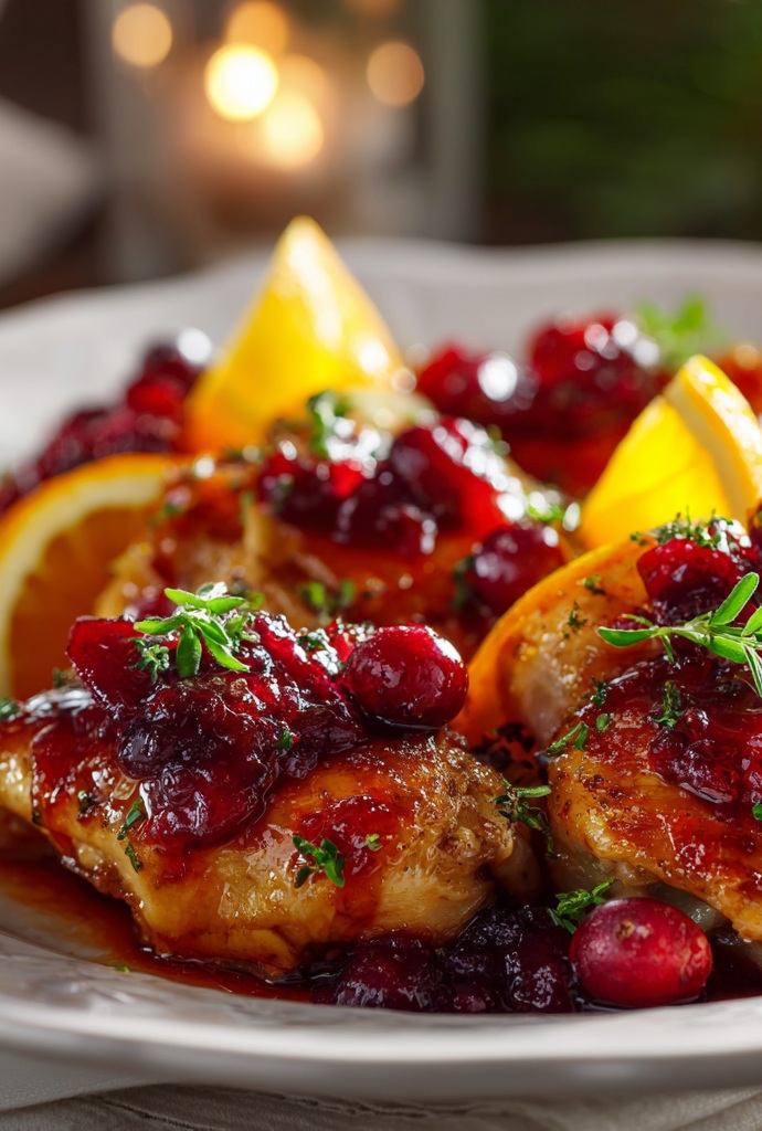 Cranberry Orange Chicken Recipe