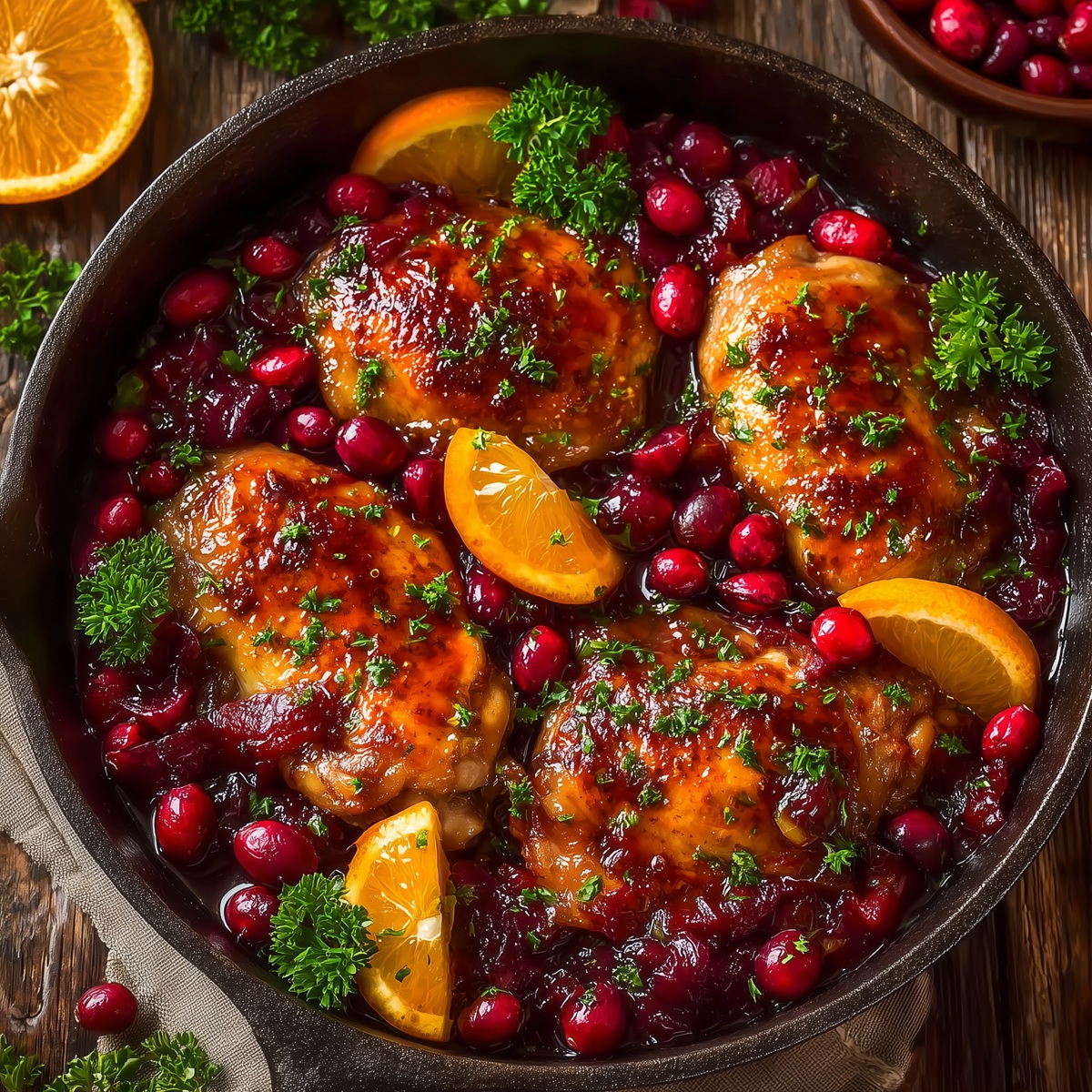 Cranberry Orange Chicken