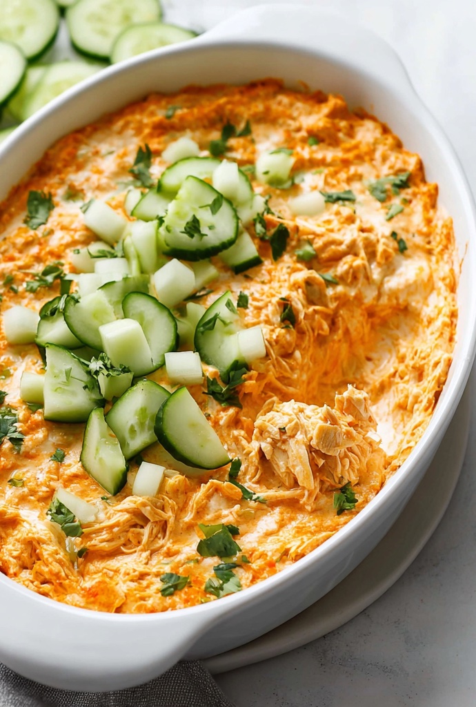 dairy free buffalo chicken dip instruction