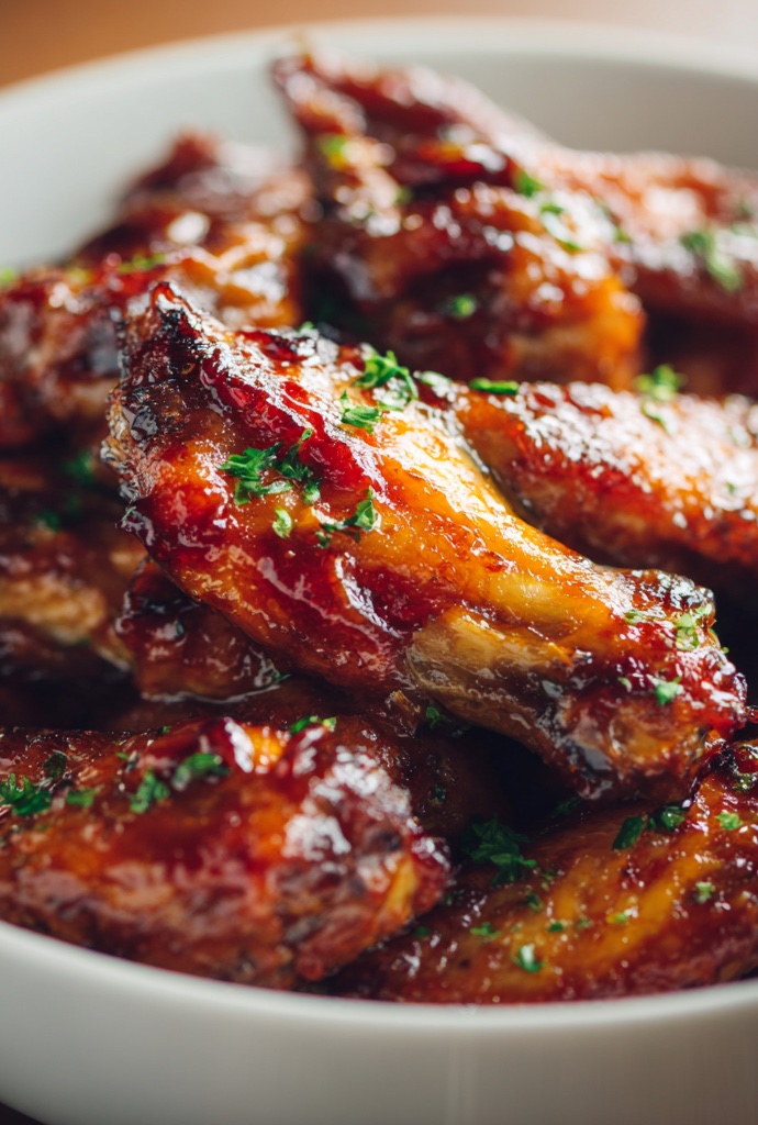 easy crockpot chicken wings recipe