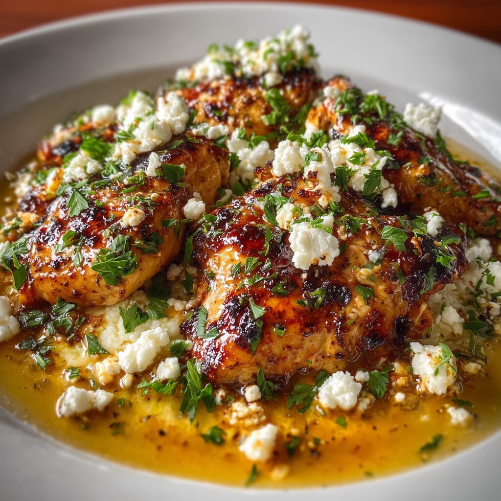 Hot Honey Feta Chicken
