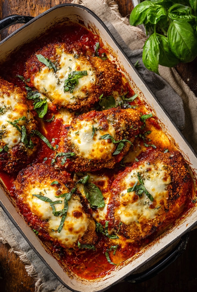 Chicken Parmigiana Recipe Bake