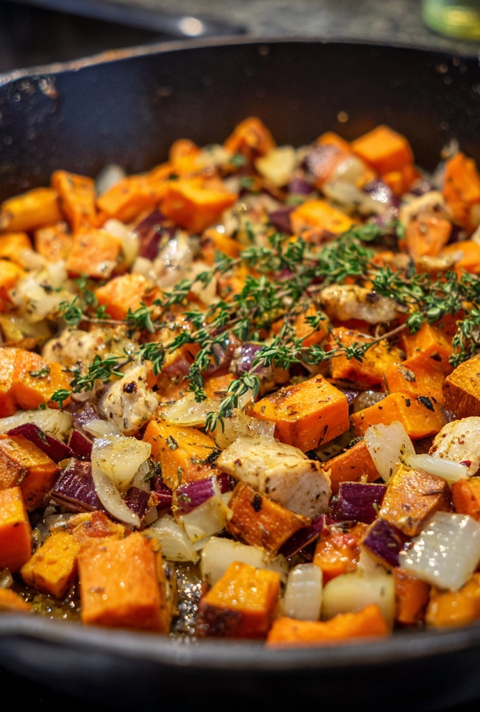 Chicken Sweet Potato Recipe Dish
