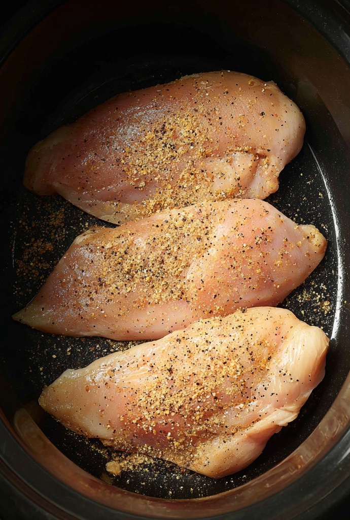 Crockpot BBQ Chicken Instruction