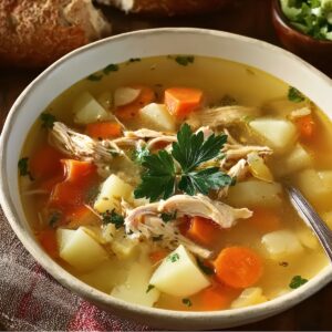 Rotisserie Chicken Soup