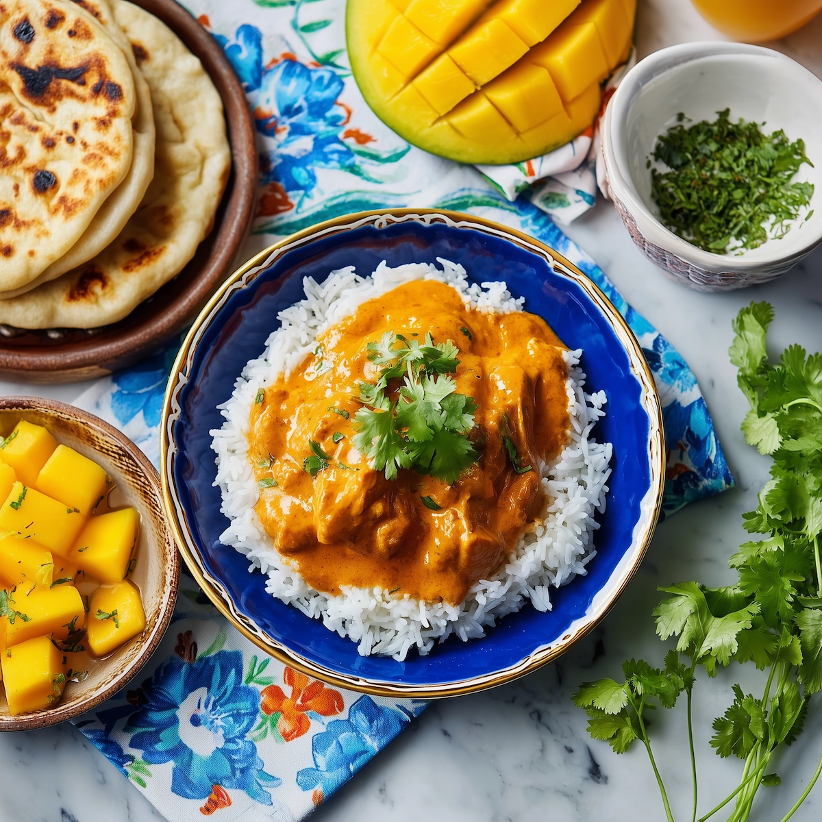 Butter Chicken With Mango Instead of Tomato Sauce
