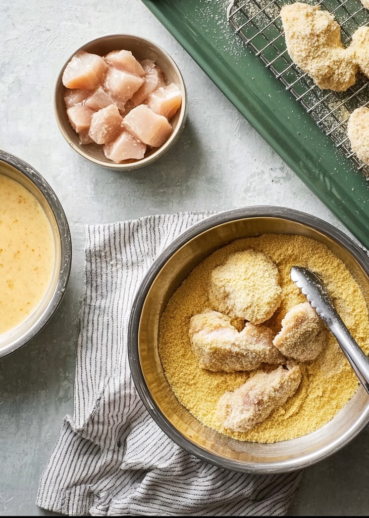 Chicken Po'Boy Instruction