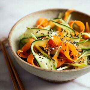 Cucumber Carrot Salad