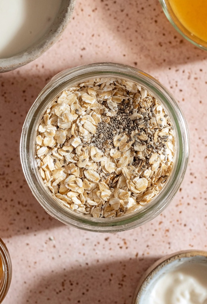 Overnight Oats Recipe Instruction